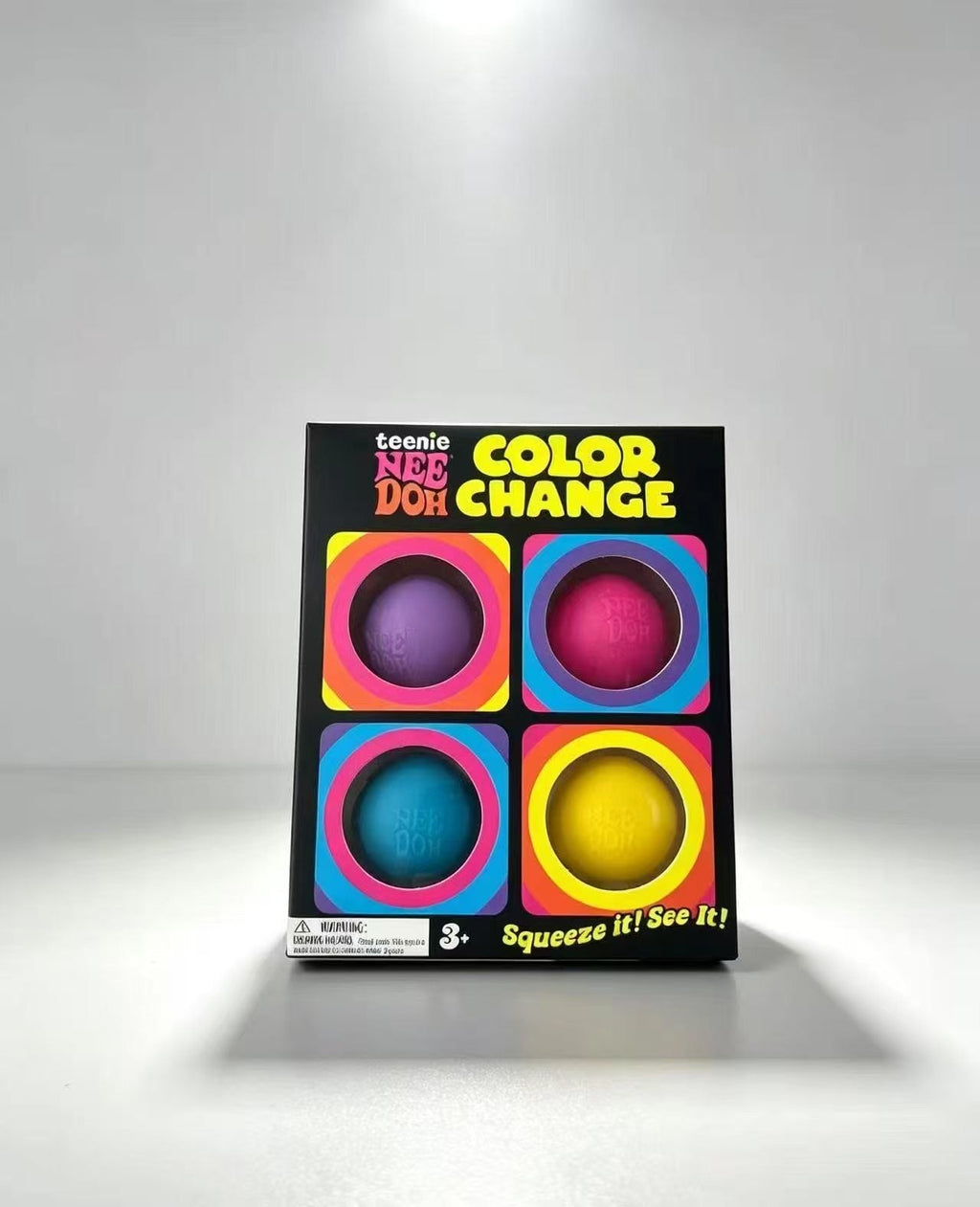 Teenie NeeDoh Color Change 4‑Pack