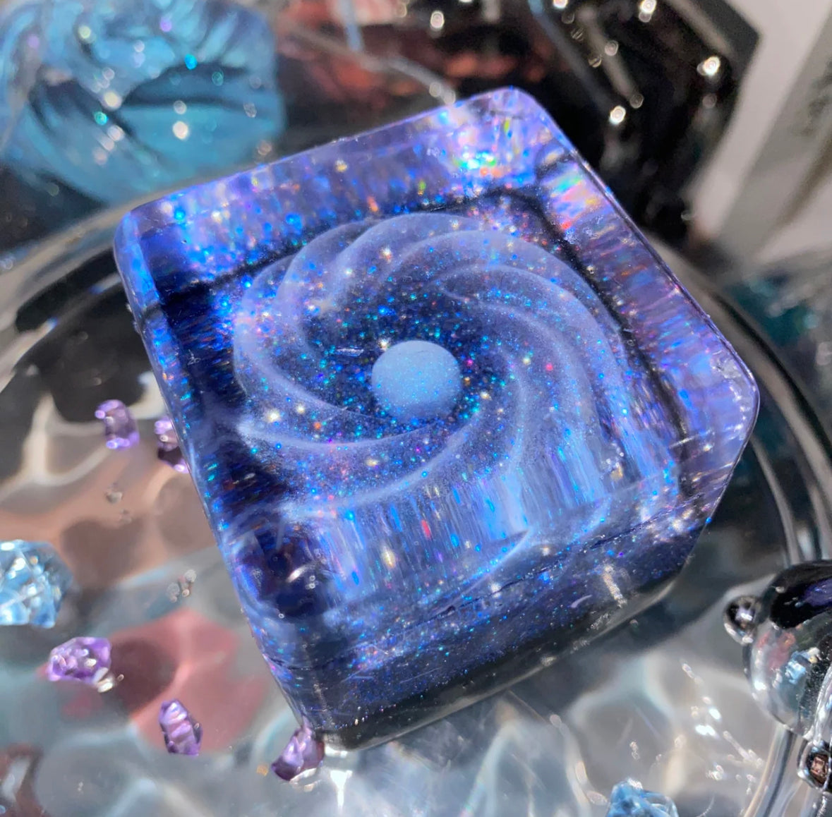 Galaxy Spiral Cube Fidget Toy(5-8 Days to make)