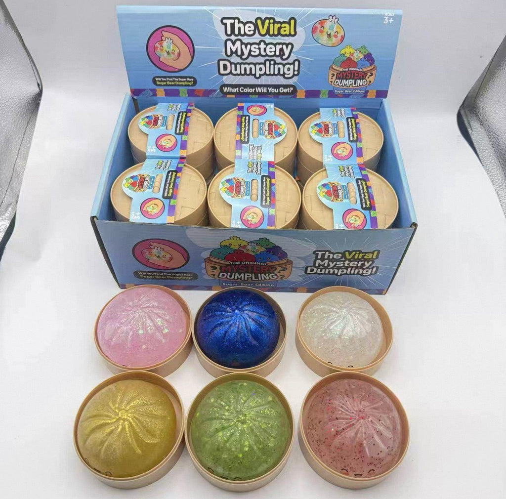 Viral Steamer Dumpling Squishy Toy | Slow Rising Stress Relief Fidget Toy