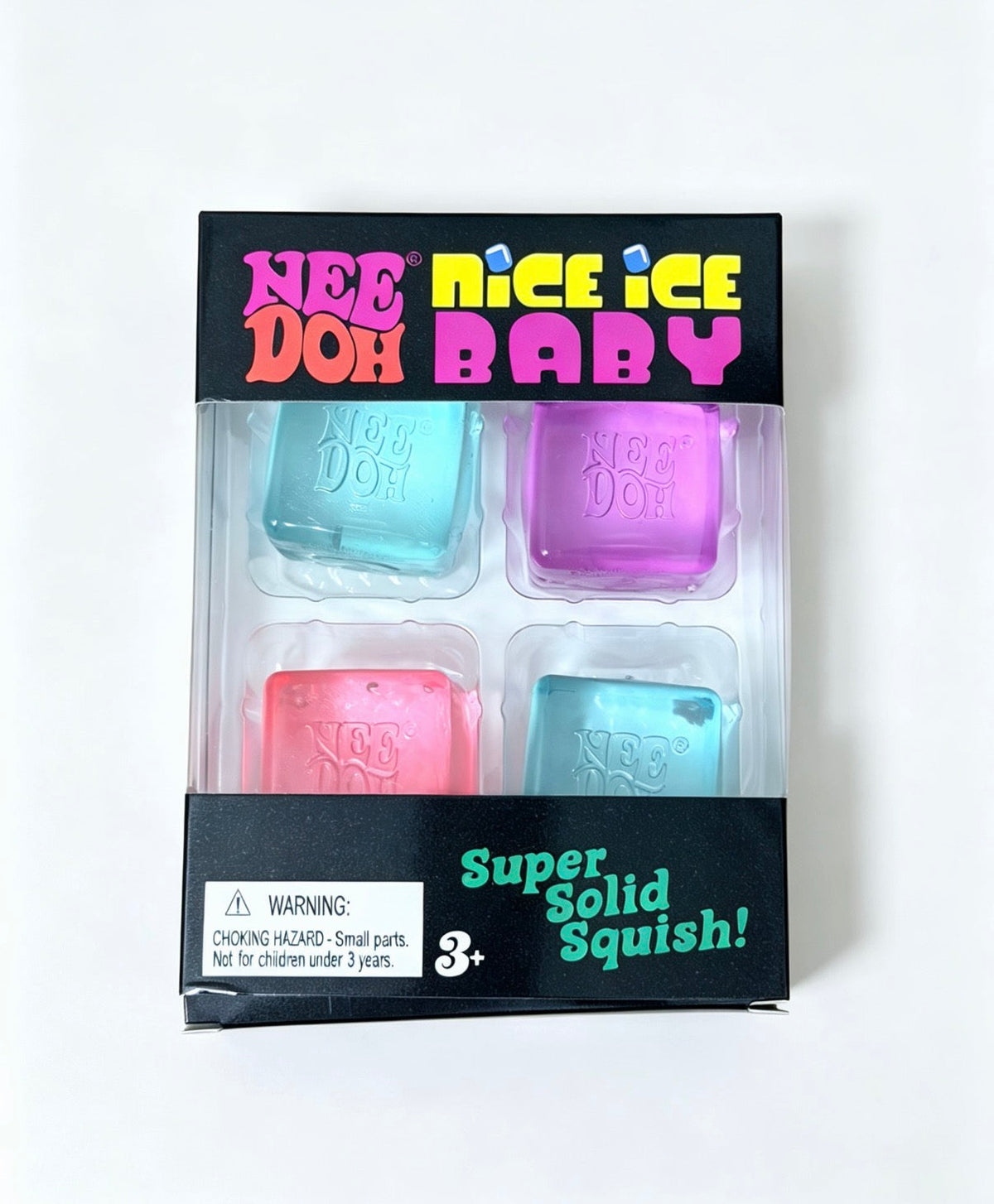 Needoh style Nice Ice Baby Shaped squishy toy