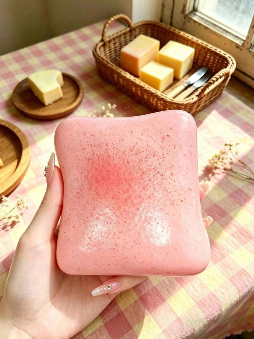 Squishy Toast Slow-Rise Stress Reliever – Realistic Desk Decor