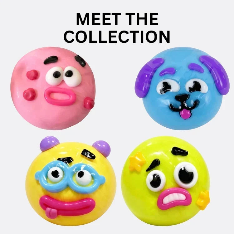 Mystery Smushers Squishy — Never the Same Face Twice