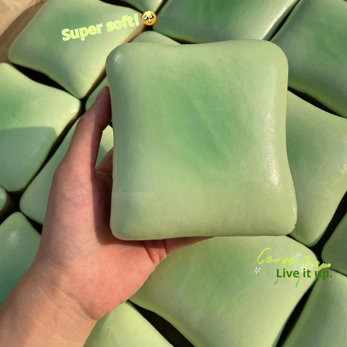 Squishy Toast Slow-Rise Stress Reliever – Realistic Desk Decor