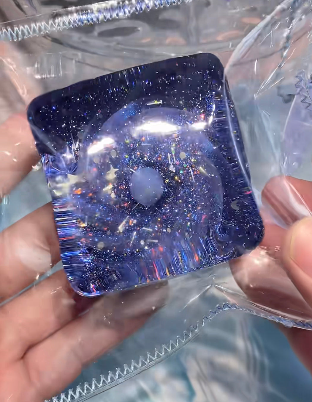 Galaxy Spiral Cube Fidget Toy(5-8 Days to make)