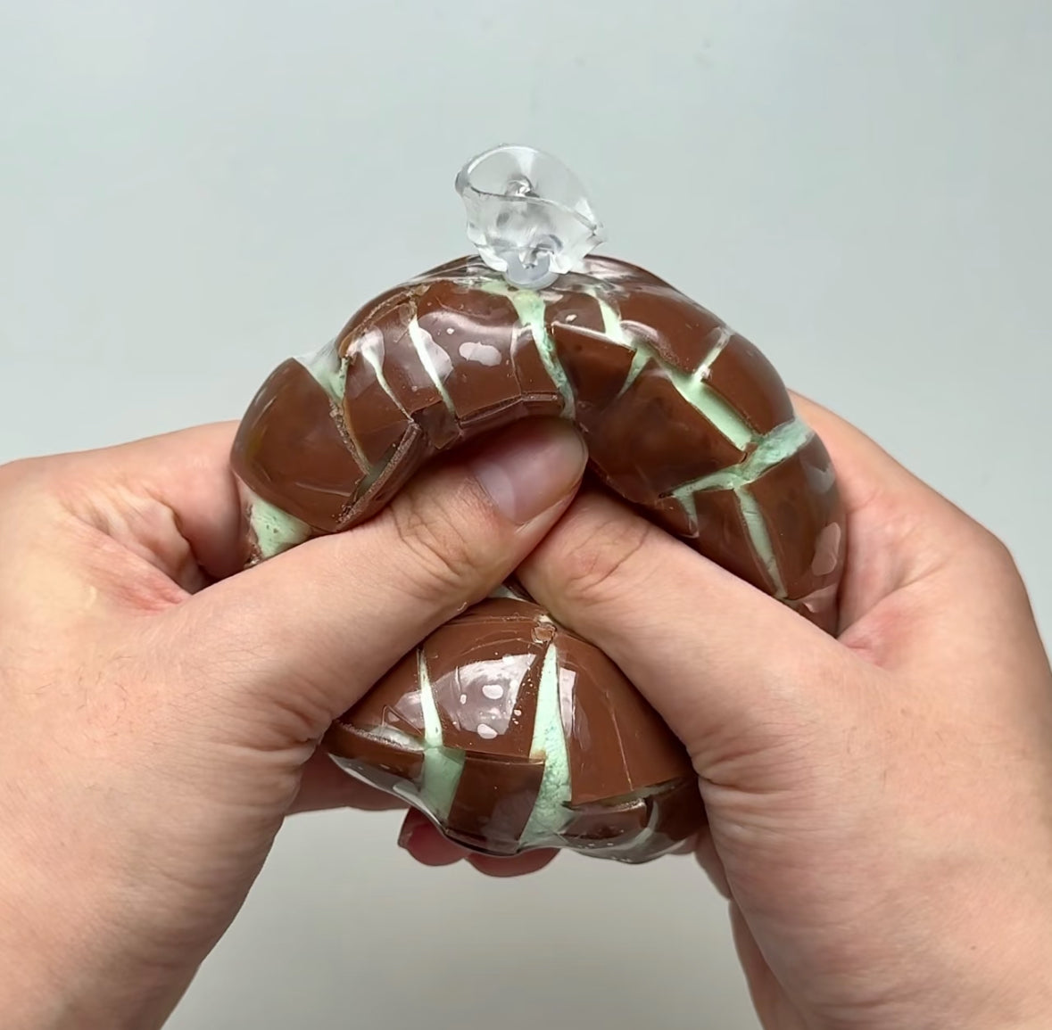 Chocolate Cracking Wax Ball Squishy Fidget Toy(Can't Guarantee Perfect Uncracked Delivery)