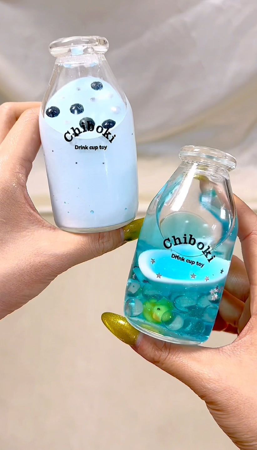 BubbleTea / Bathtub Bottle Squishy Fidget Toy