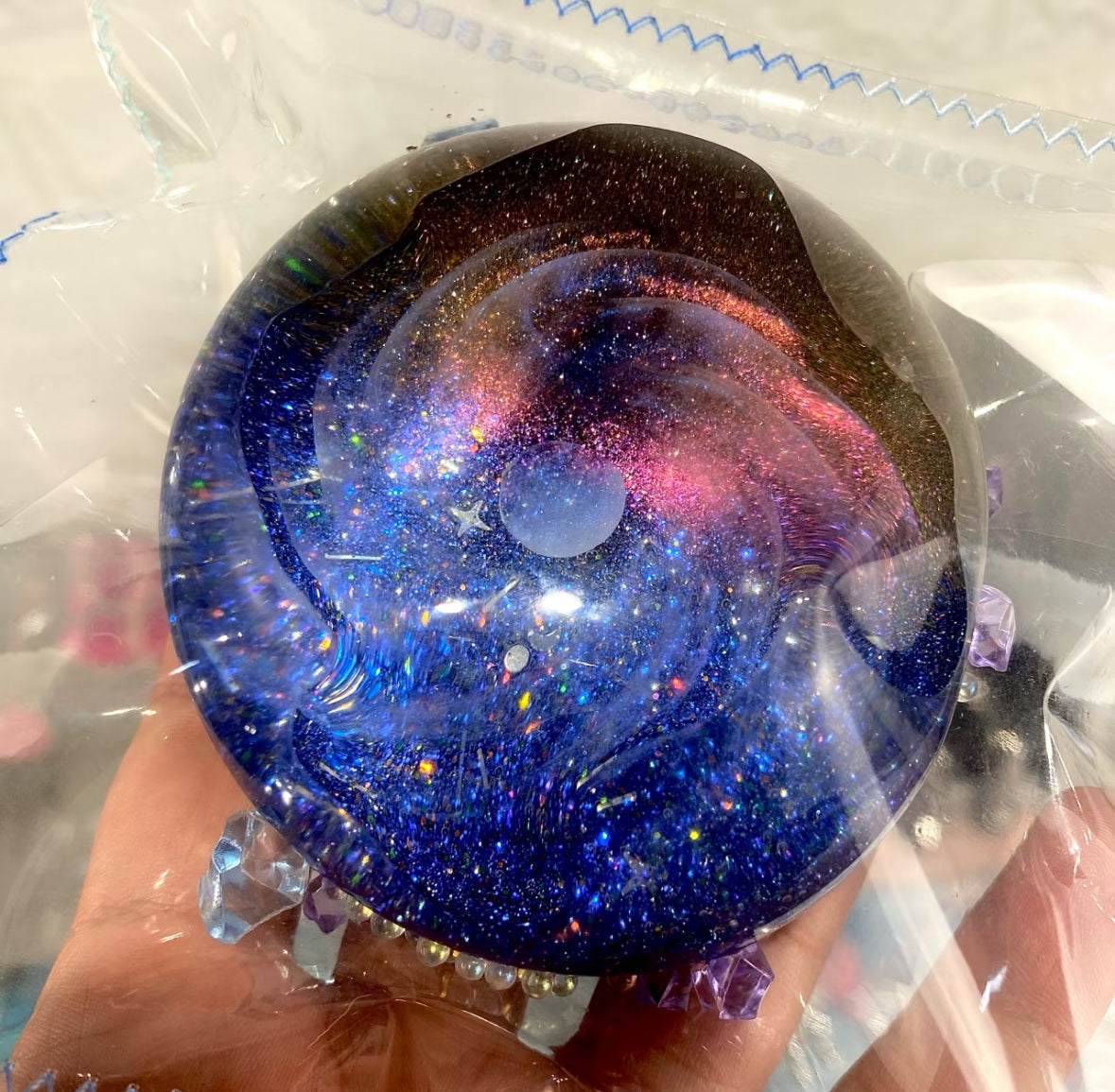 Galaxy Squishy Sphere Jelly Fidget Toy(7-9 Days to make)