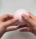 Pink Cracking Wax ball Squishy Fidget Toy(Can't Guarantee Perfect Uncracked Delivery)
