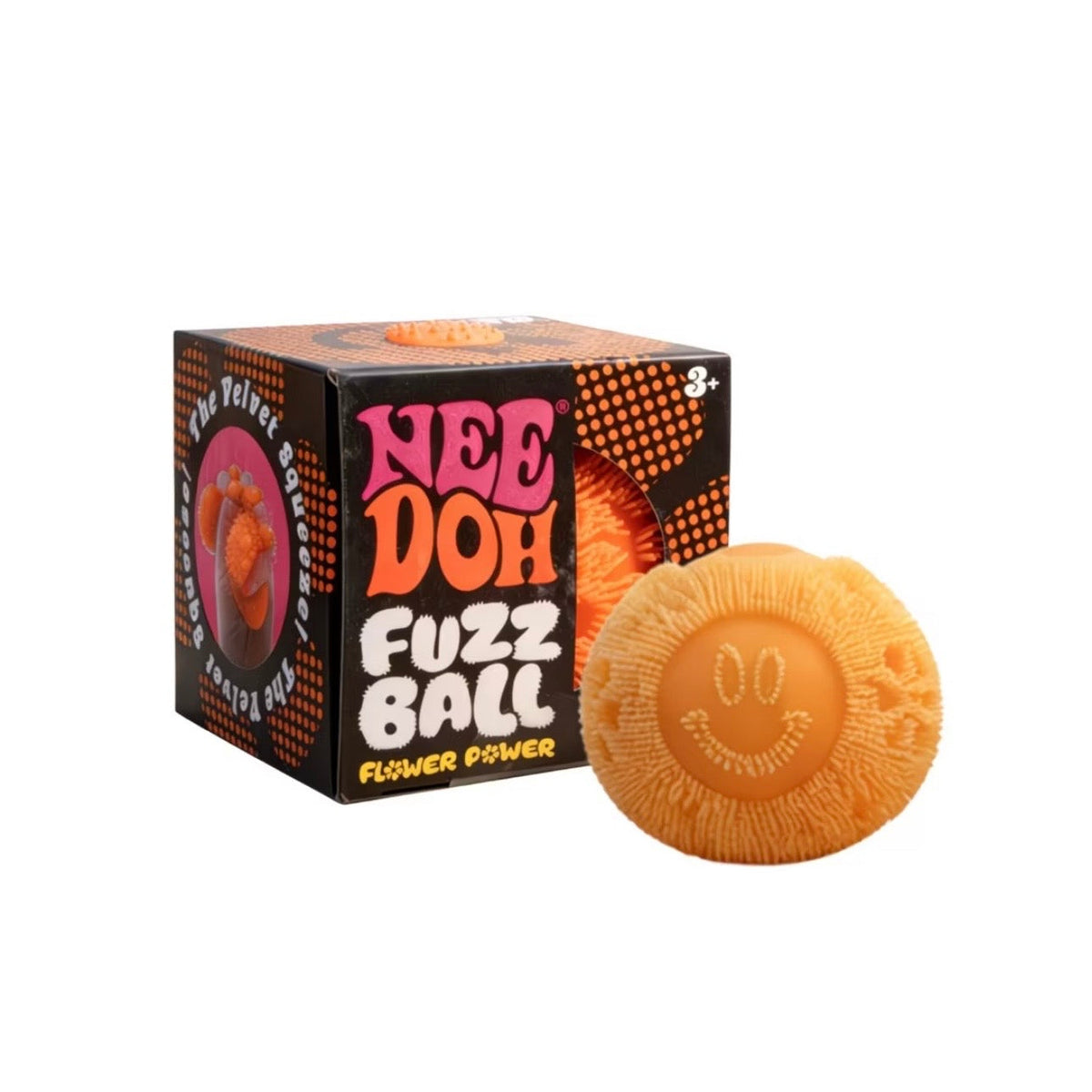 Needoh-Style Colorful Squishy Plush Stress Balls, Squeeze & Rebound Fidget Toys