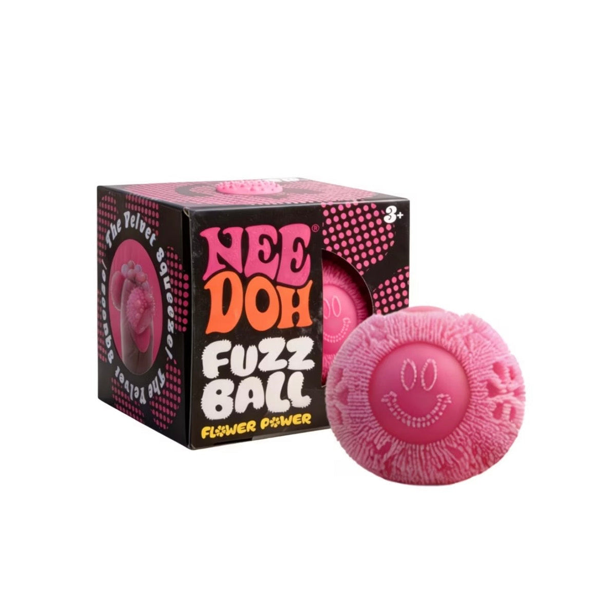 Needoh-Style Colorful Squishy Plush Stress Balls, Squeeze & Rebound Fidget Toys