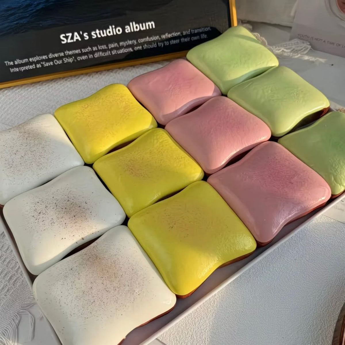 Squishy Toast Slow-Rise Stress Reliever – Realistic Desk Decor