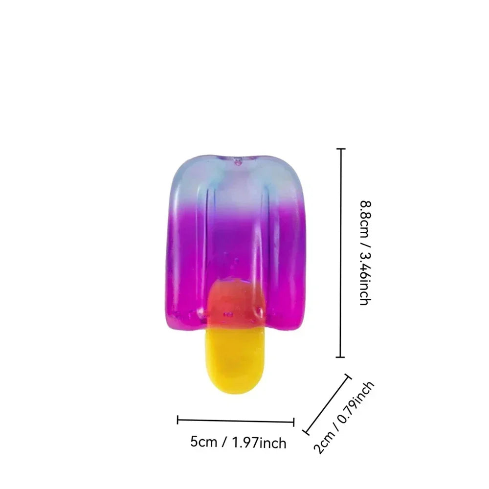 Needoh Colorful Popsicle Slow-Rise Squishy Toy