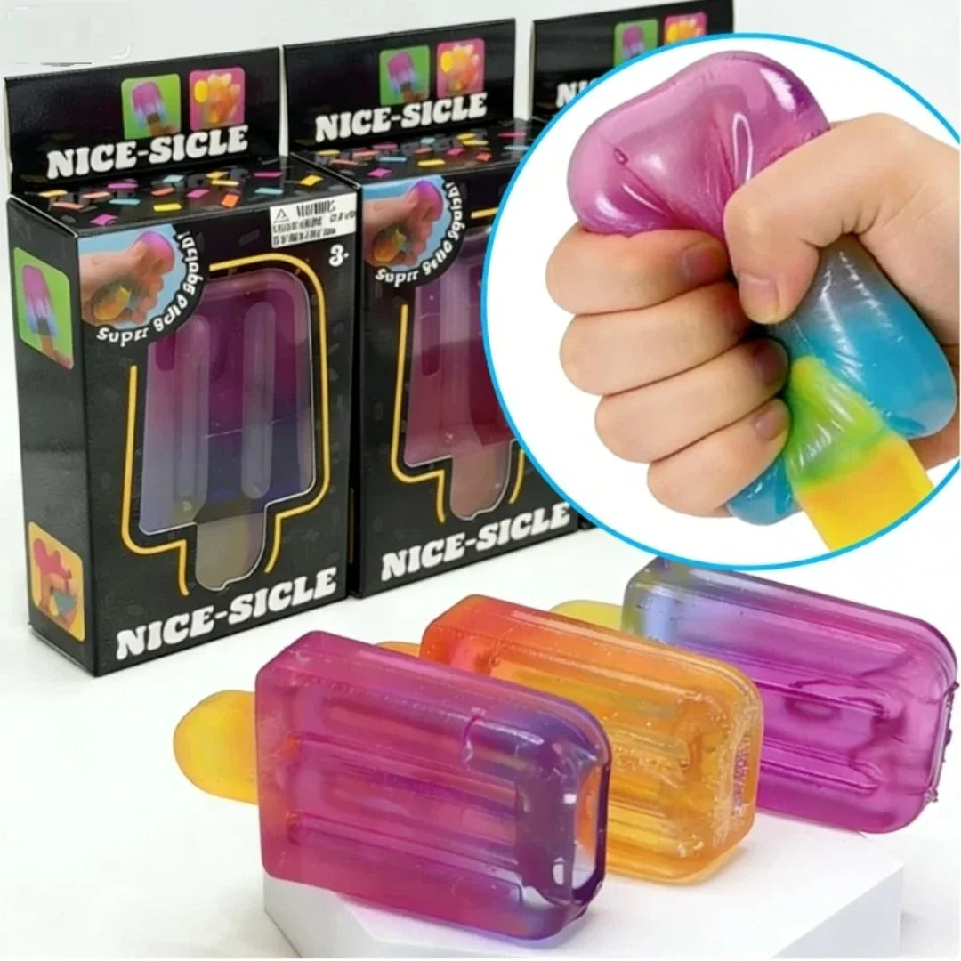 Needoh Colorful Popsicle Slow-Rise Squishy Toy