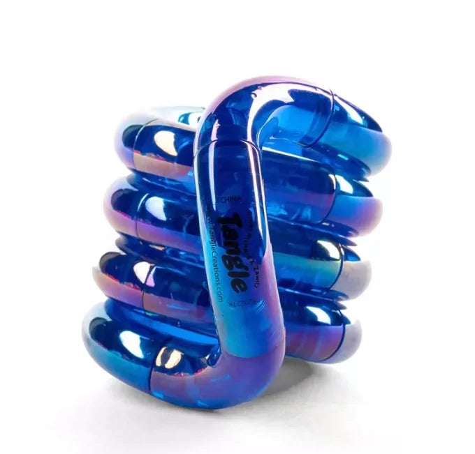 Original Tangl Twist Temperature Changing Fossil Fidget Toy | ADHD Focus Training Stress Relief Sensory Gift