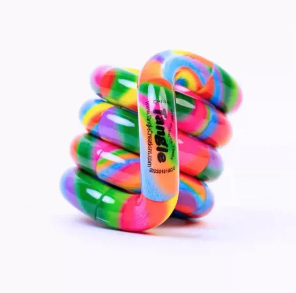 Original Tangl Twist Temperature Changing Fossil Fidget Toy | ADHD Focus Training Stress Relief Sensory Gift