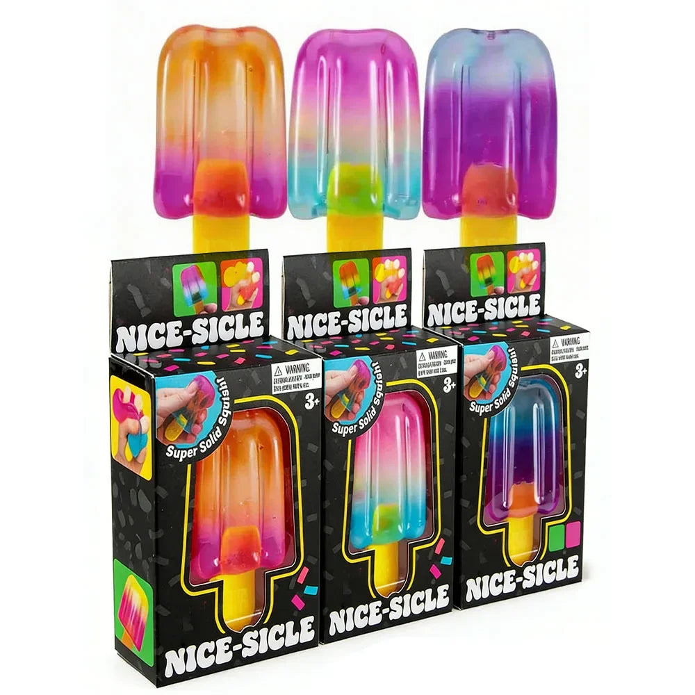 Needoh Colorful Popsicle Slow-Rise Squishy Toy