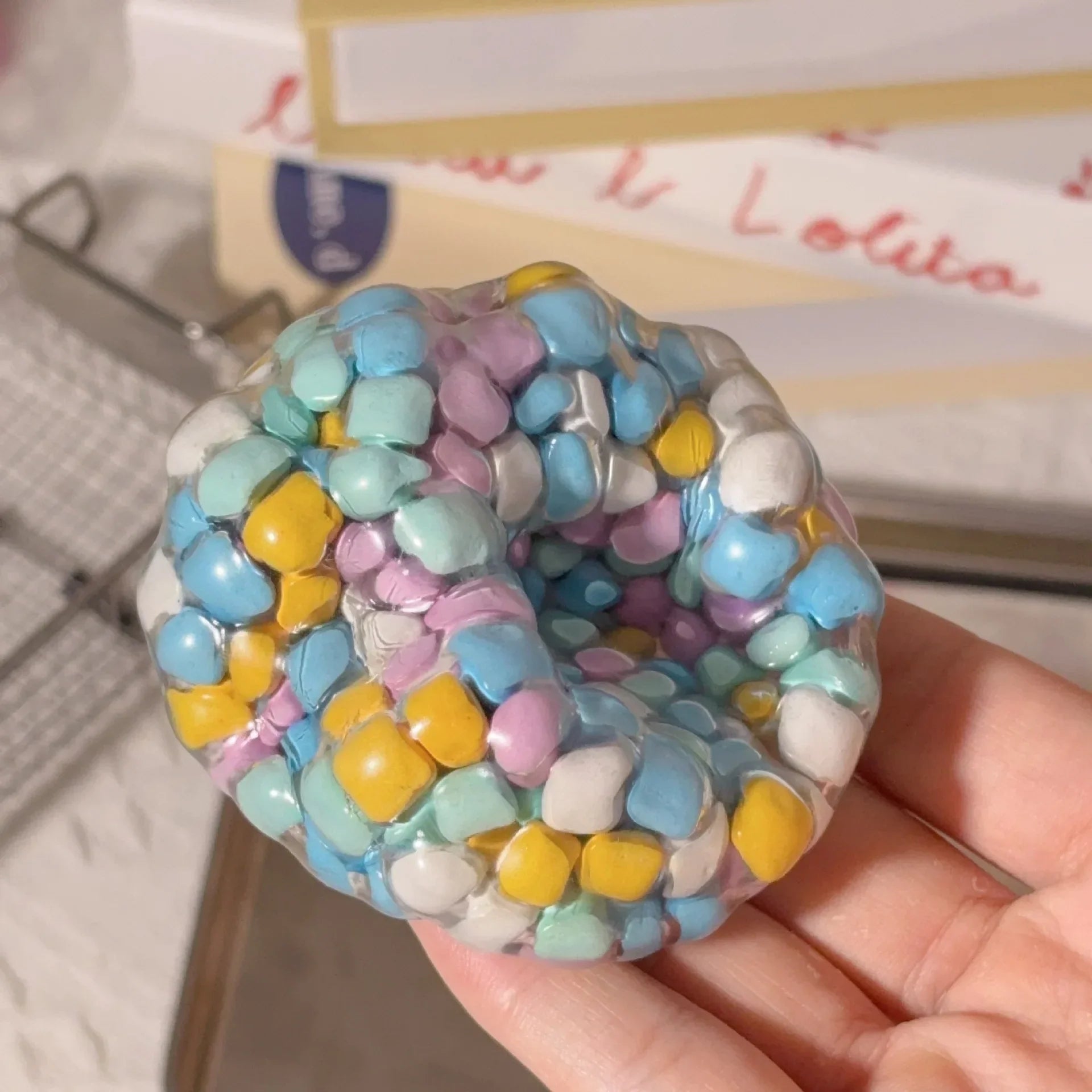 Dopamine Squishy Stress Ball, Anxiety Relief Sensory Fidget Toy for Adults