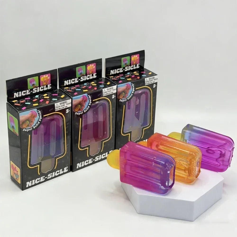 Needoh Colorful Popsicle Slow-Rise Squishy Toy
